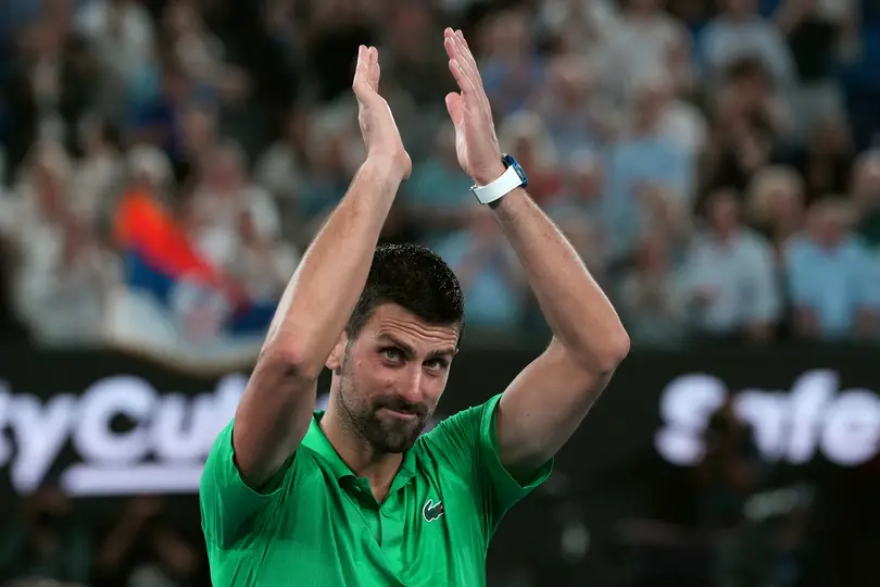 Djokovic recibió la llamada con entusiasmo | AP