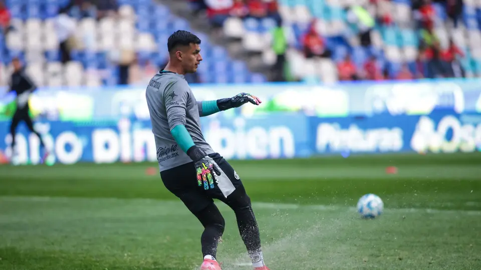 Luis García, portero de Toluca, en Puebla | MEXSPORT