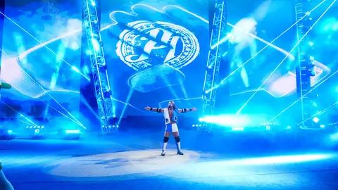 AJ Styles en la entrada de su última lucha ante John Cena | wwe.com