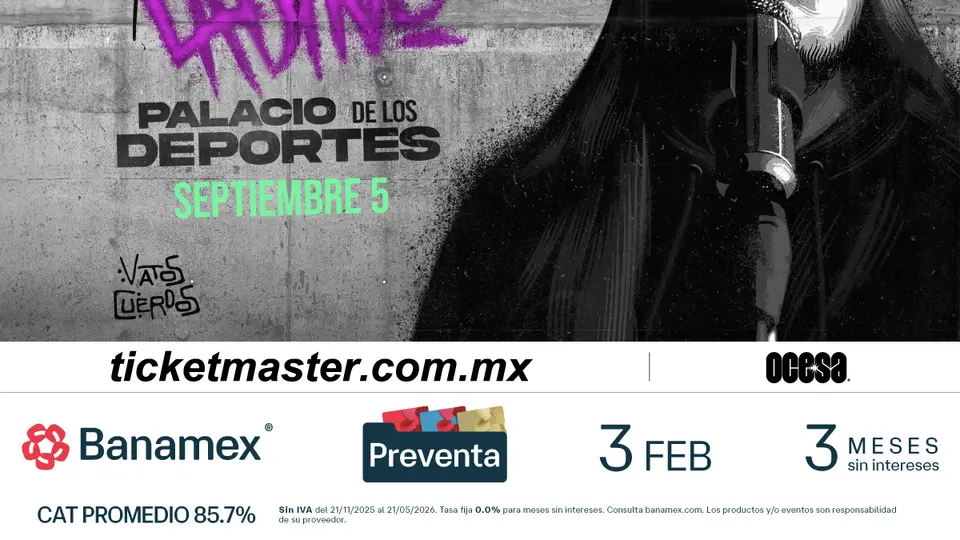 Cartel oficial del show “Naco Ladino”, espectáculo que marcará un hito en la comedia mexicana. / OCESA