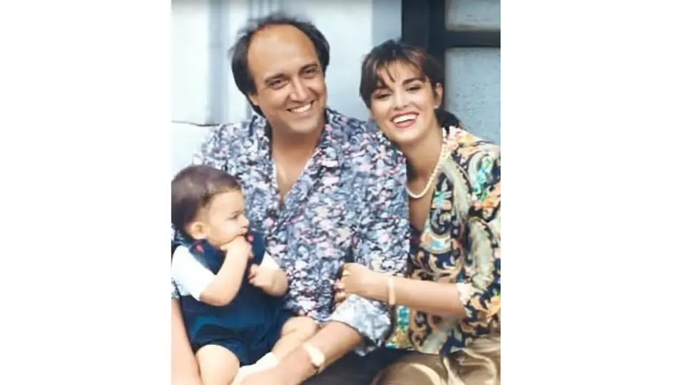 Fotografía compartida por Lucía Méndez tras el fallecimiento del padre de su hijo, Pedro Torres. / @luciamendezof