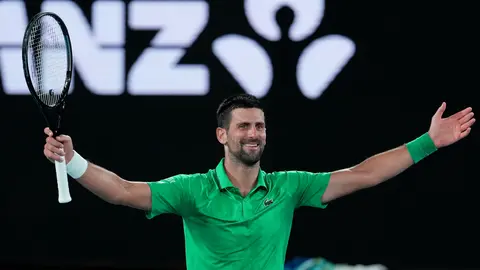 "Te amo, amigo": Djokovic sorprendido por Del Potro tras clasificar a la final ante Alcaraz