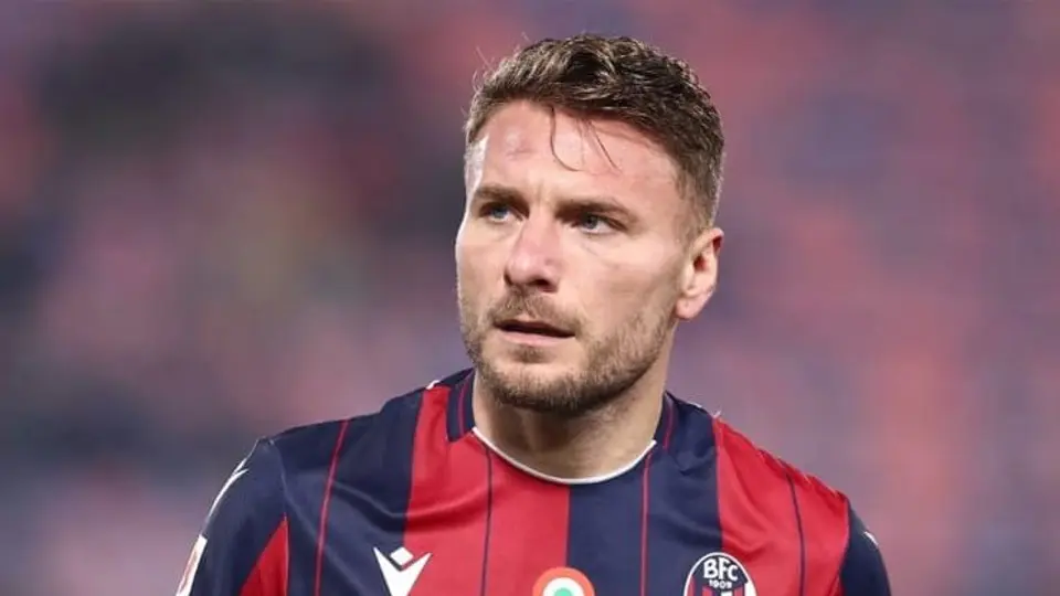 Ciro Immobile en un partido del Bologna en la Serie A | IG @bolognafc1909