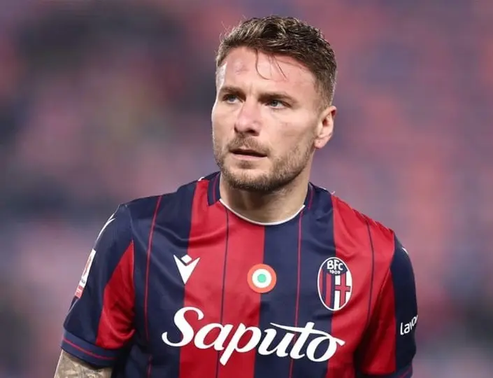 Ciro Immobile en un partido del Bologna en la Serie A | IG @bolognafc1909