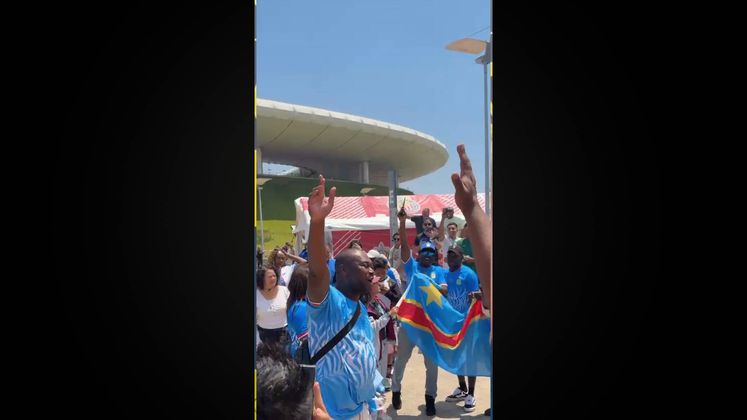 ¡MAL EJEMPLO! en el Akron le enseñan a Congo el 'Grito Prohibido'