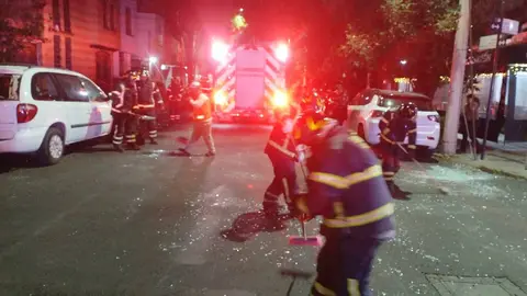 Hasta el lugar llegaron elementos de emergencia para atender la situación/Protección Civil