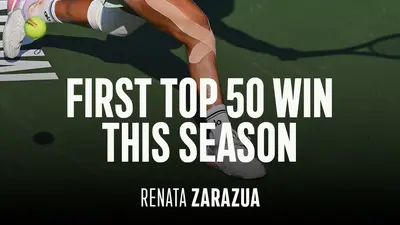 Renata Zarazúa debuta con victoria en el WTA 500 de Charleston con marca histórica incluida