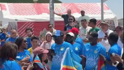 ¡Mexicanos ponen el mal ejemplo! Aficionados del Congo se aprenden ‘Grito Prohibido' previo a duelo ante Jamaica
