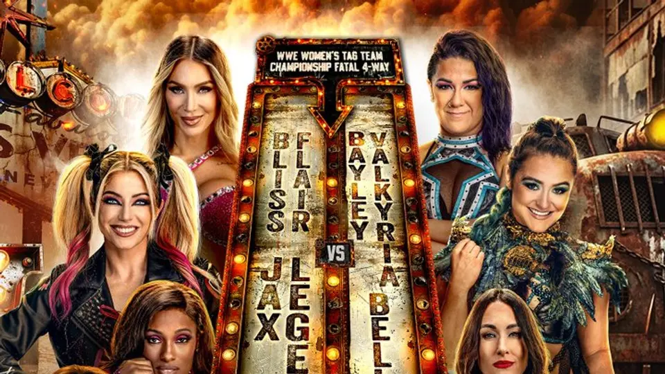 Fatal de 4 esquinas por los campeonatos en pareja femeninos | wwe
