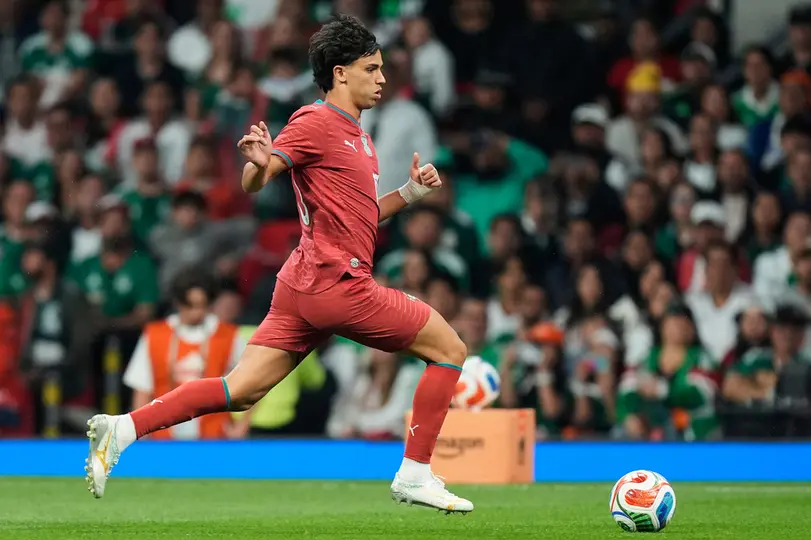 Joao Félix en el partido amistoso contra México | AP