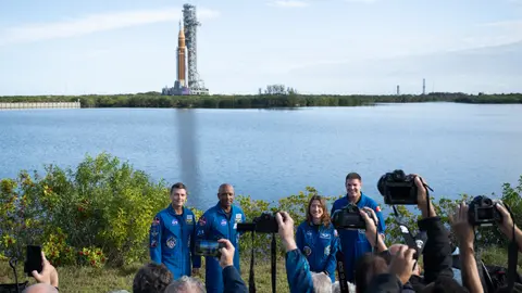 A diferencia de las misiones Apolo, esta no aterrizará en la Luna / FB: @NASAArtemis