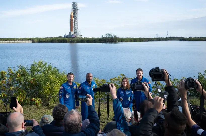 A diferencia de las misiones Apolo, esta no aterrizará en la Luna / FB: @NASAArtemis