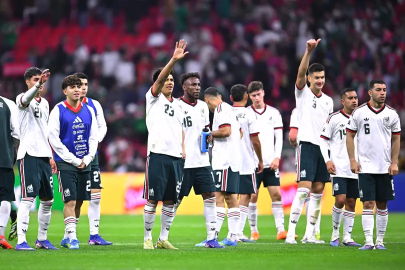 Jugadores de la Selección Mexicana después del partido amistoso contra Portugal | MEXSPORT