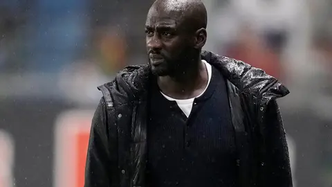 Otto Addo durante el partido entre Ghana y Brasil | AP