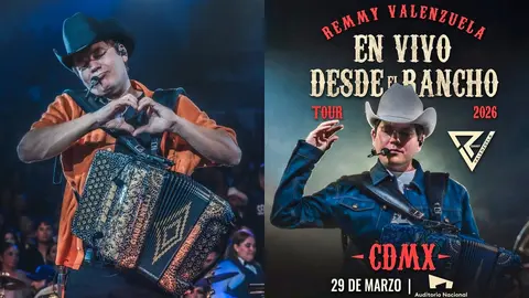 Su concierto será este domingo en el Auditorio Nacional / FB: @RemmyValenzuela