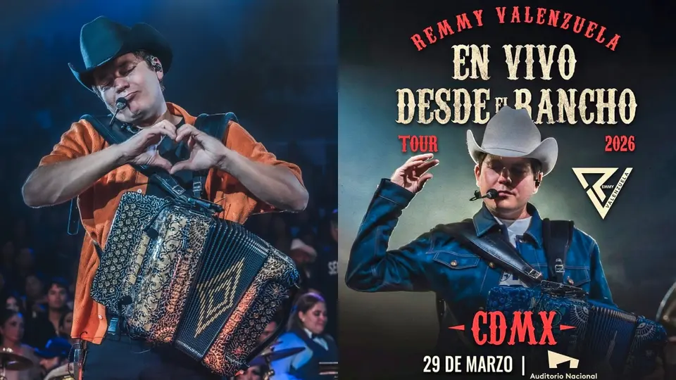 Su concierto será este domingo en el Auditorio Nacional / FB: @RemmyValenzuela