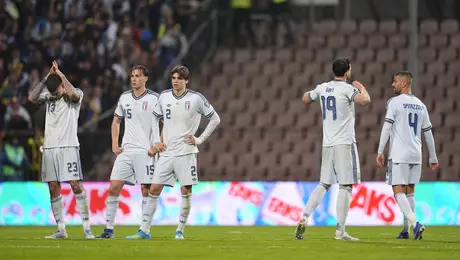 Jugadores de Italia discutieron un premio económico... antes del partido decisivo contra Bosnia