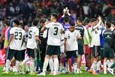 Jugadores de la Selección Mexicana después del partido amistoso contra Portugal | MEXSPORT