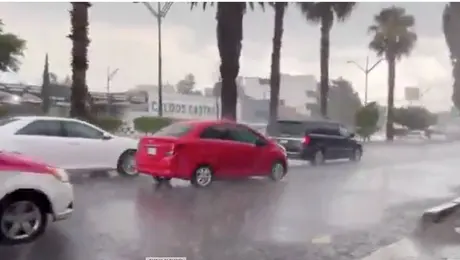 Fuerte lluvia sorprende a CDMX hoy: alcaldías afectadas y zonas con encharcamientos