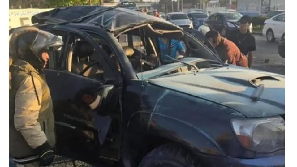 Autoridades investigan si el siniestro fue provocado por un artefacto explosivo./ X