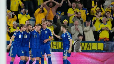 Suecia no ganó un solo partido en las eliminatorias UEFA, pero puede clasificar al Mundial 2026