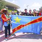 La afición del Congo tiñe de azul el Estadio Guadalajara y arma su propia fiesta