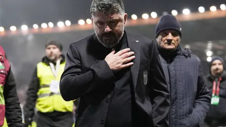 Gennaro Gattuso se lamenta ante la eliminación de Italia: "No nos merecíamos esto"