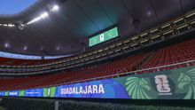 Estadio Guadalajara previo al partido entre Nueva Caledonia y Jamaica en el Repechaje del Mundial 2026 | MEXSPORT