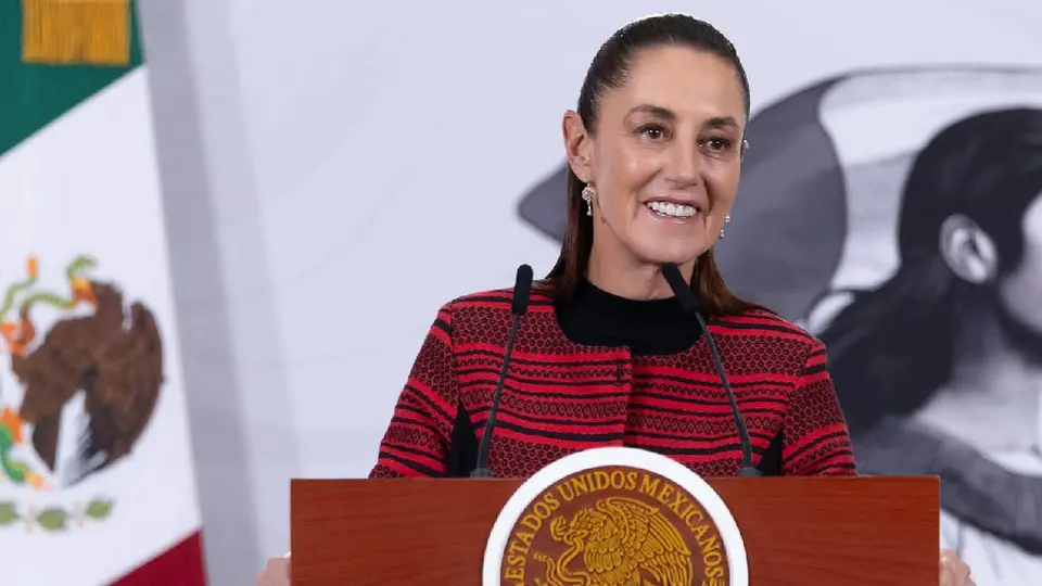 La presidenta confirmó que sí fue real el caso de una mujer asoleándose en Palacio Nacional/Presidencia de México