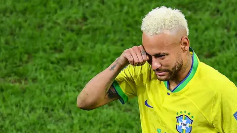 Neymar tras ser eliminado en Rusia 2018 l MEXSPORT