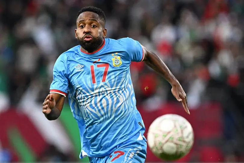 Cédric Bakambu, con el Congo | AFP