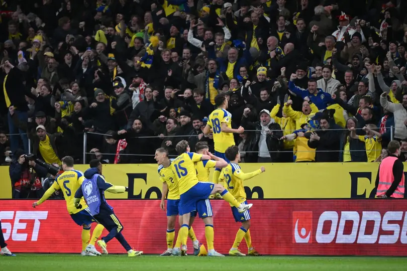 Gol de  Viktor Gyökeres ante Polonia | AFP