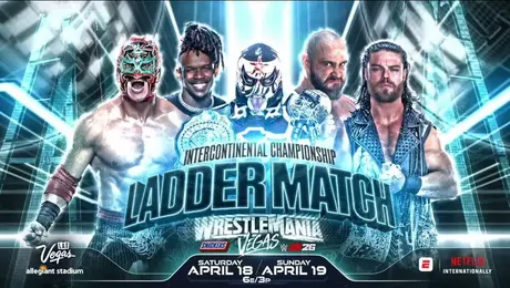 Penta defenderá el campeonato Intercontinental en lucha de escaleras en WrestleMania 42