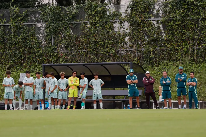 Jugadores de la Selección Mexicana Sub-17 y cuerpo técnico en 2025 | IMAGO 7