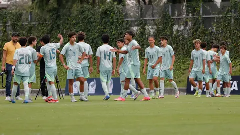 Jugadores de la Selección Mexicana Sub-17 en celebración | IMAGO 7