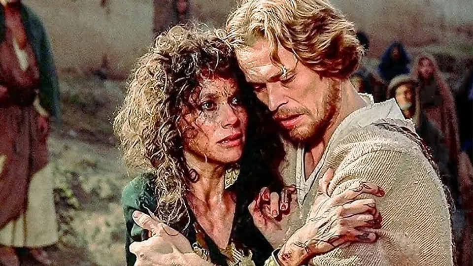 Willem Dafoe es Jesús en "La última tentación de Cristo" (1988). / RS