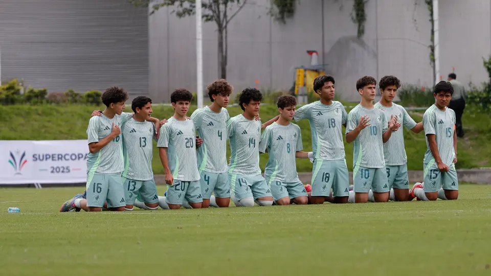 Jugadores de la Selección Mexicana Sub-17 en un torneo de 2025 | IMAGO 7