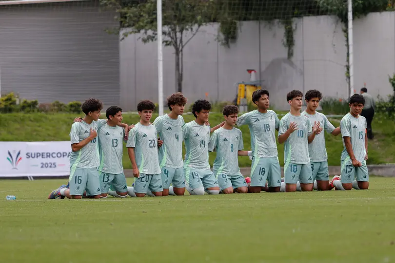 Jugadores de la Selección Mexicana Sub-17 en un torneo de 2025 | IMAGO 7