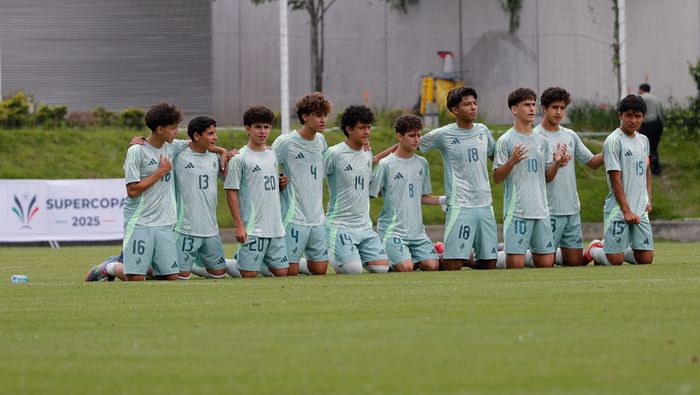 Jugadores de la Selección Mexicana Sub-17 en un torneo de 2025 | IMAGO 7
