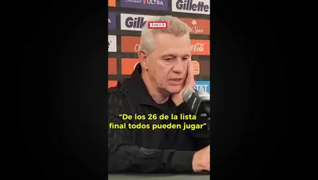 "NO SON 11 TITULARES Y 15 EN LA BANCA": Javier Aguirre habló sobre la lista final de México para el Mundial 2026