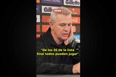 "NO SON 11 TITULARES Y 15 EN LA BANCA": Javier Aguirre habló sobre la lista final de México para el Mundial 2026