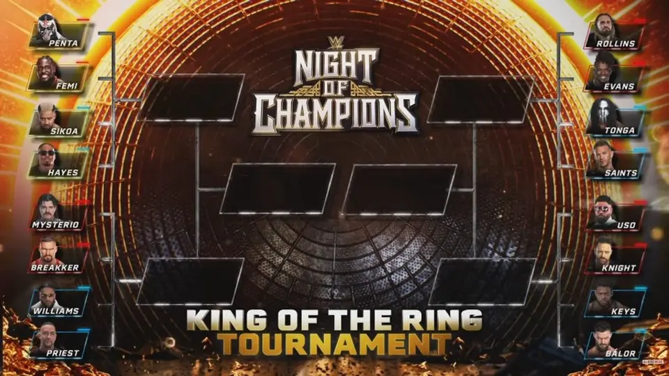 Bracket King of the Ring 2026 | WWE