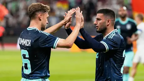 ¡Aplanadora teutona! Alemania golea a Finlandia en su penúltimo ensayo previo al Mundial