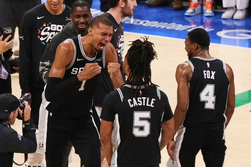 Spurs de San Antonio tras vencer a Thunder | AP
