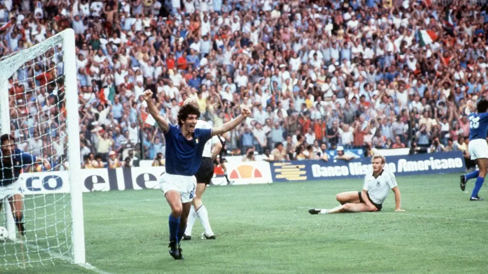 Paolo Rossi, en el Mundial de España 1982 | AFP