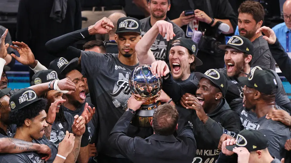 Spurs de San Antonio como campeones de la Conferencia Oeste | AP