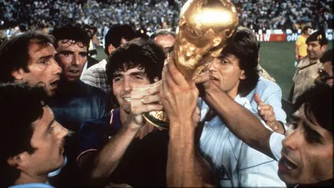 Paolo Rossi, en el Mundial de España 1982 | AFP