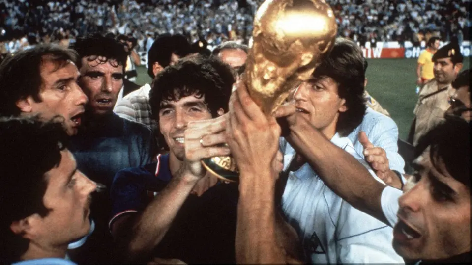 Paolo Rossi, en el Mundial de España 1982 | AFP