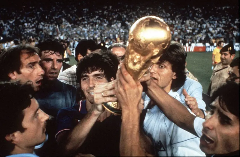 Paolo Rossi, en el Mundial de España 1982 | AFP