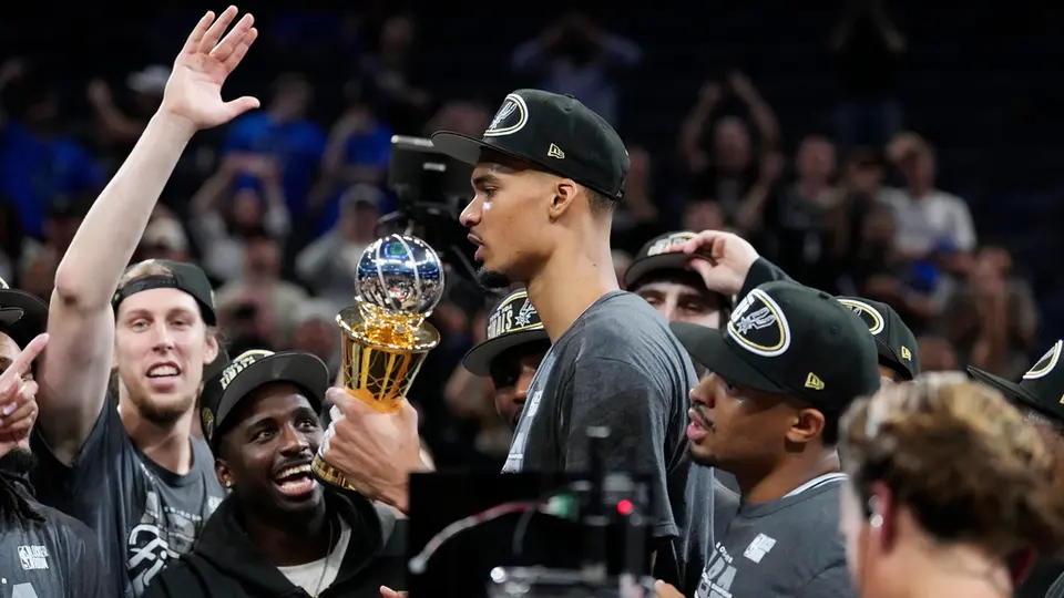 Victor Wembanyama campeón con San Antonio | AP